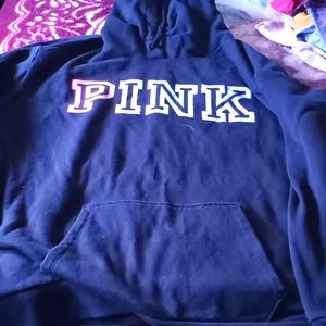 Pink Rainbow letteres Hoodie